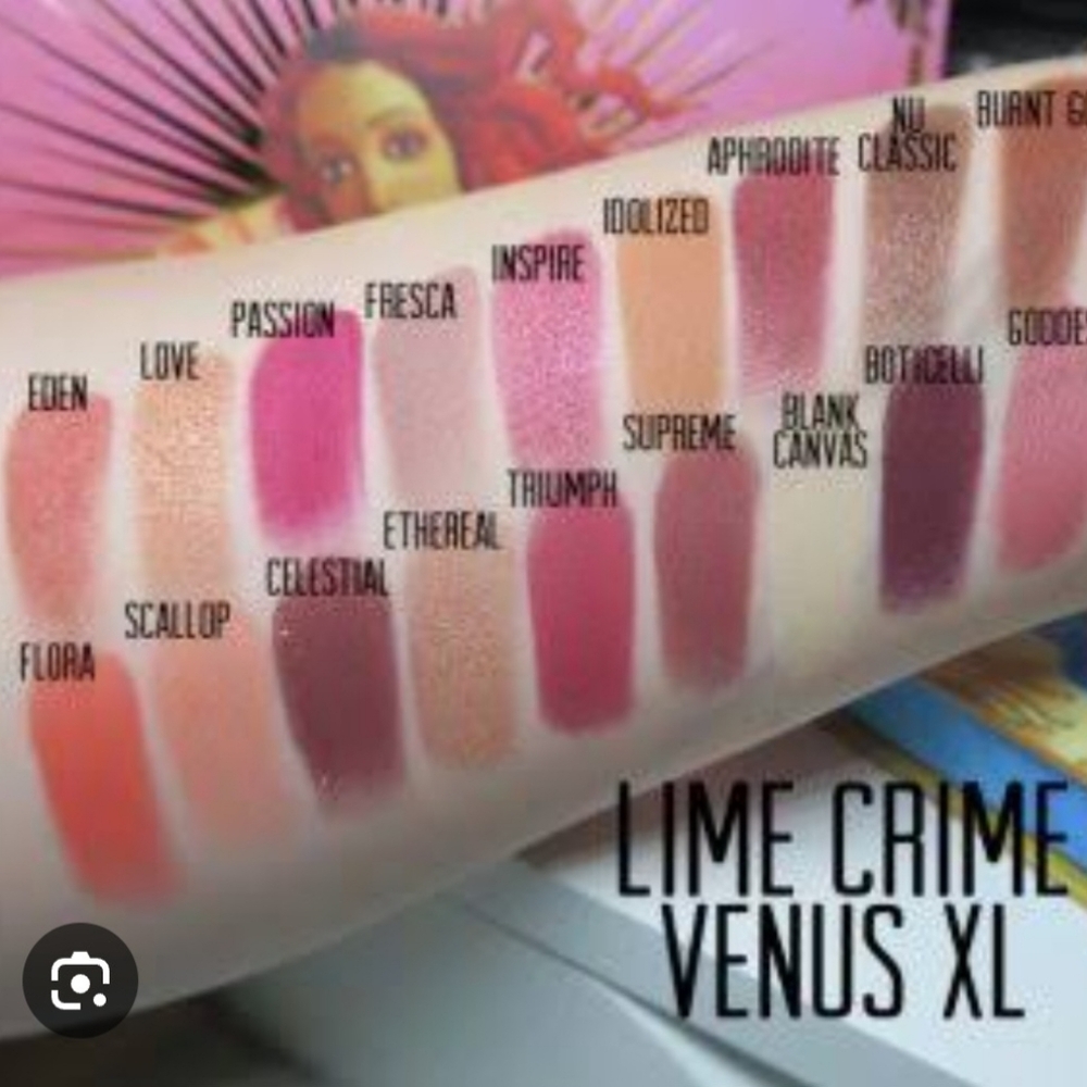 'Venus XL' Lime Crime 18 Eyeshadow Palette